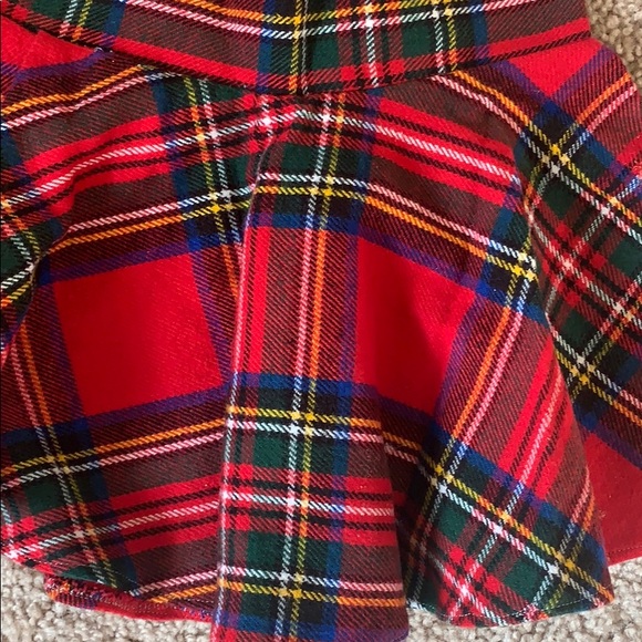 PROJECT 25 Tartan Plaid flannel circle skirt - Picture 2 of 4